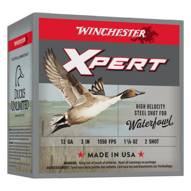 Winchester WEX1232 Super X Xpert HV 12 Gauge 3" 1 1/8 oz 2 Shot 25 Rounds