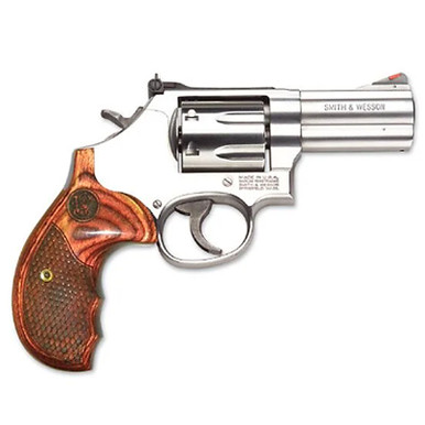 Smith & Wesson 686 Textured Wood Grips 357 7rd