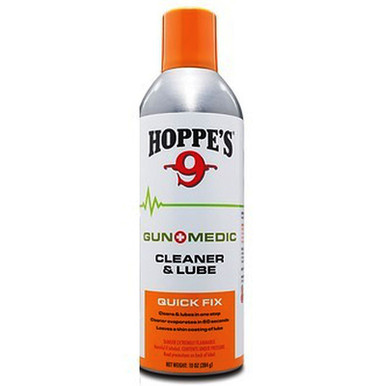 Hoppes Gun Medic Cleaner & Lube - Quick Fix 2 oz. Aerosol Can, GM4