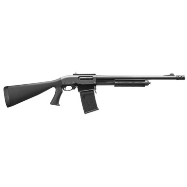Remington 870 DM Tactical 18" Barrel Pistol Grip & Corncob Fore-end Ghost Ring Sights; Tactical Choke 6rd