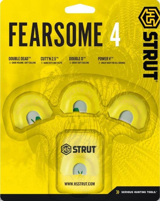 Hunters Specialties Fearsome 4 Diaphragm 4 Pack HSSTR100143