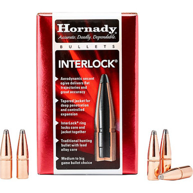 HORNADY 3232 8MM .323 150 GR SP INTERLOCK 100 CT.