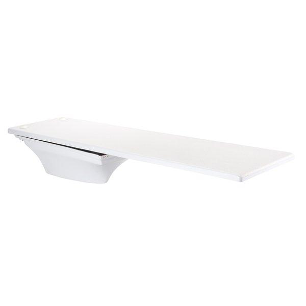 S.R. Smith - 10' Fibre-Dive Diving Board with Flyte-Deck II Stand, Radiant White