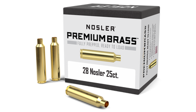 Nosler 28 Nosler Unprimed Rifle Brass 25cnt-10150