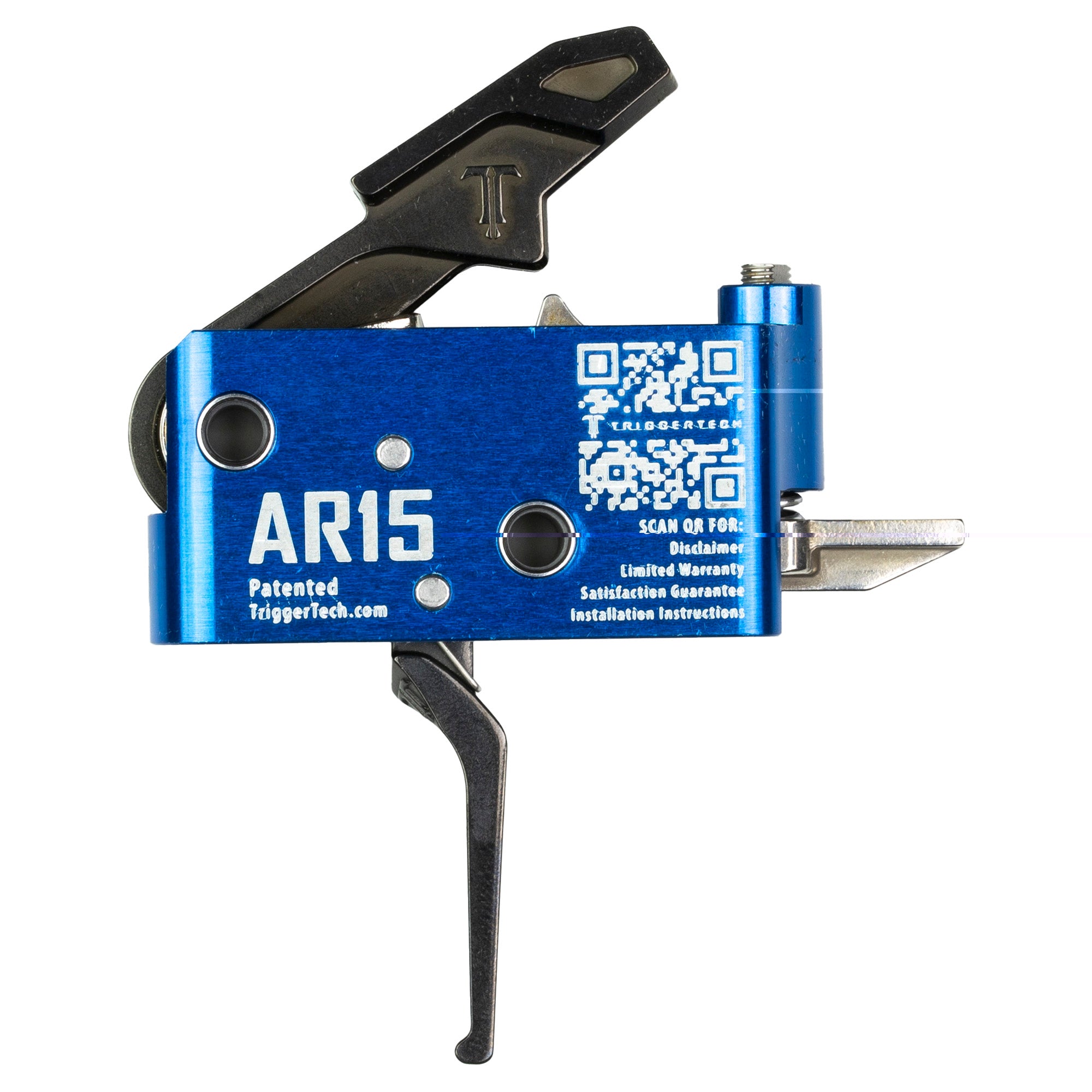 Triggertech Ar-15 Single Stage - Black Diamond Flat