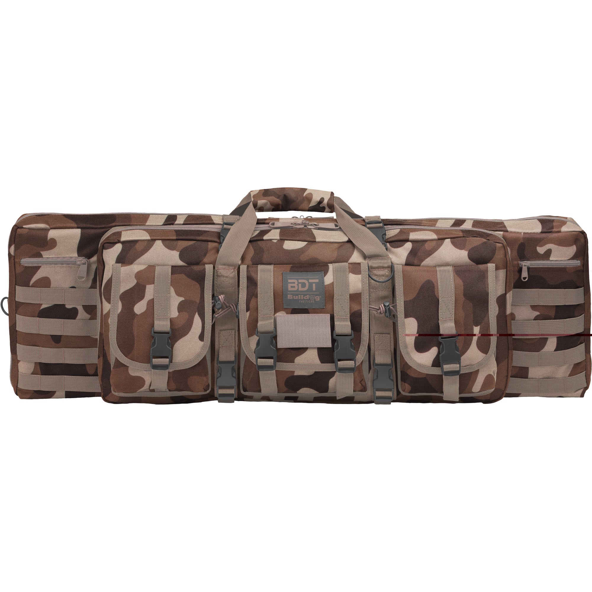 Bulldog 36" Single Tactical Cs - 3 Access Pocket Throwback Camo