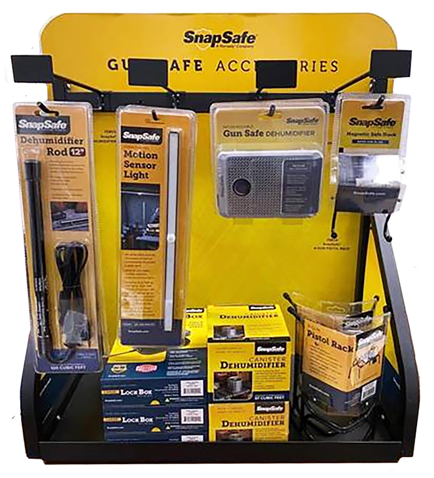 SnapSafe Safe Top Display Yellow