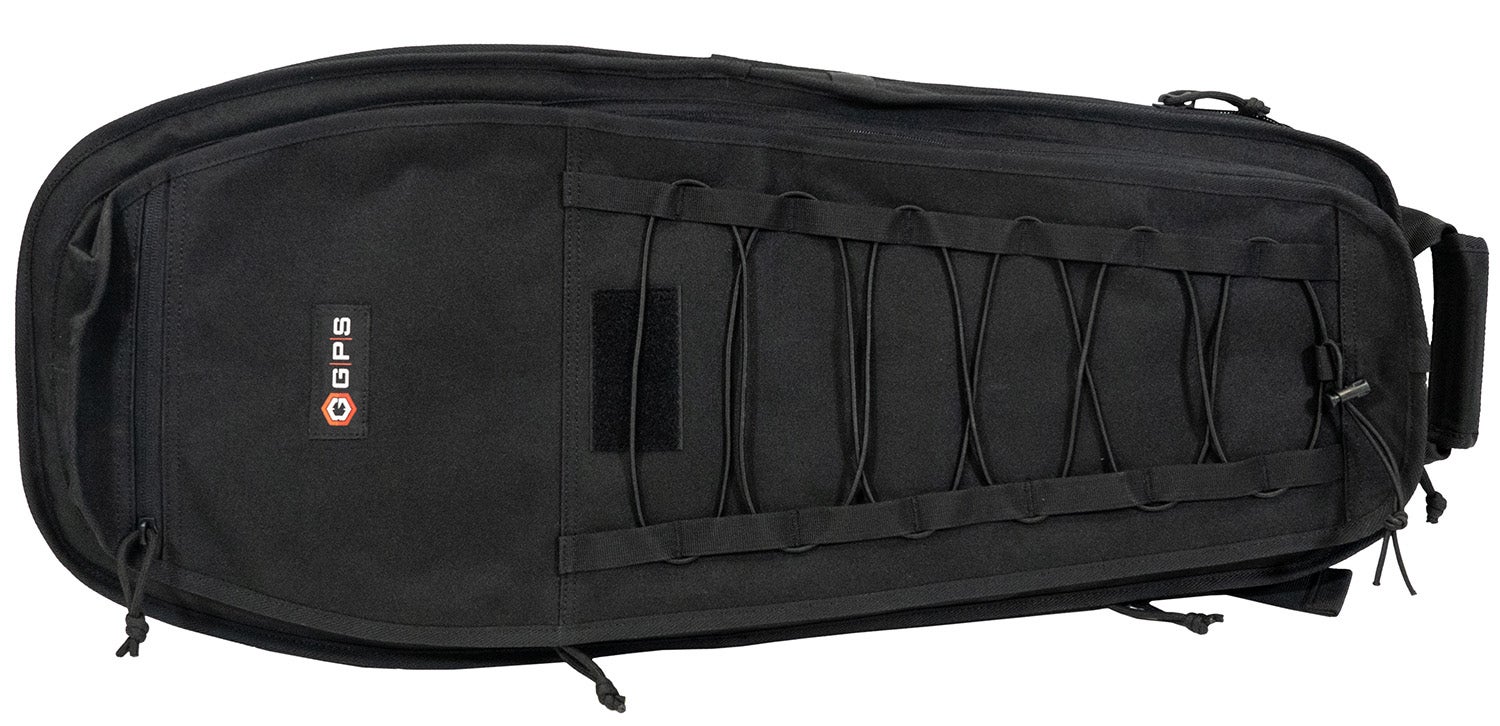 G*Outdoors Covert Single Rifle Case 30 Black 600D Polyester 1 Rifle"