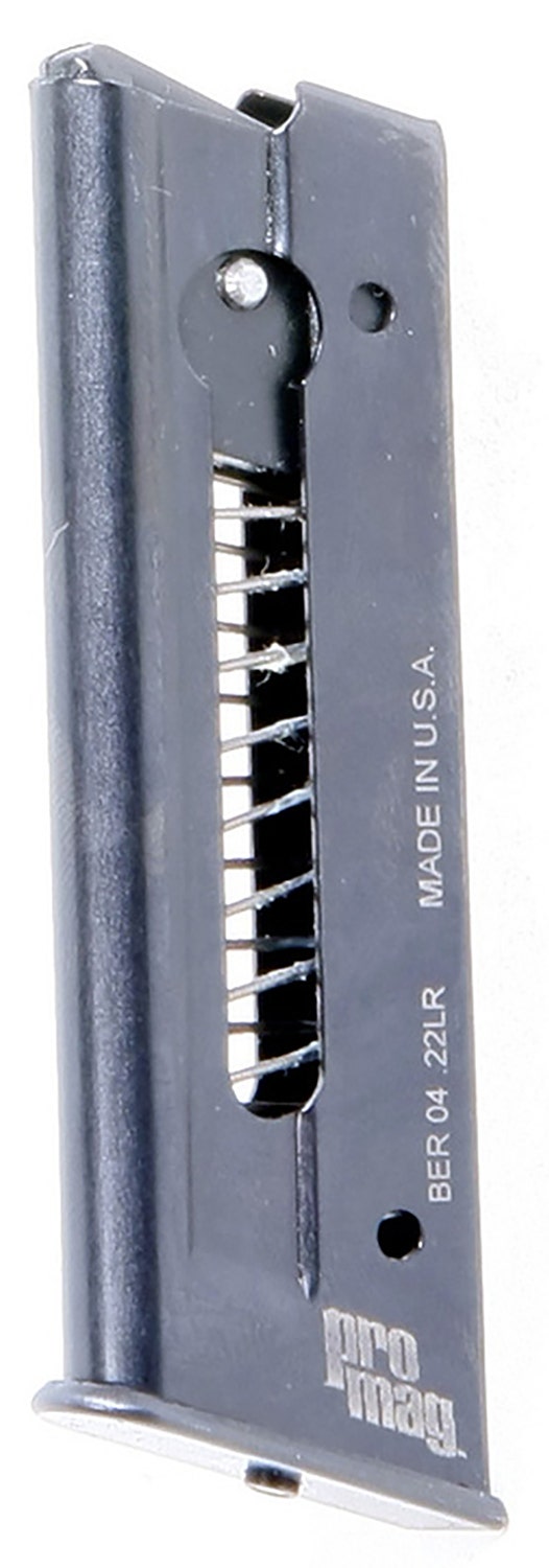 ProMag OEM  Black Detachable 7rd for 22 LR Beretta 21A Bobcat