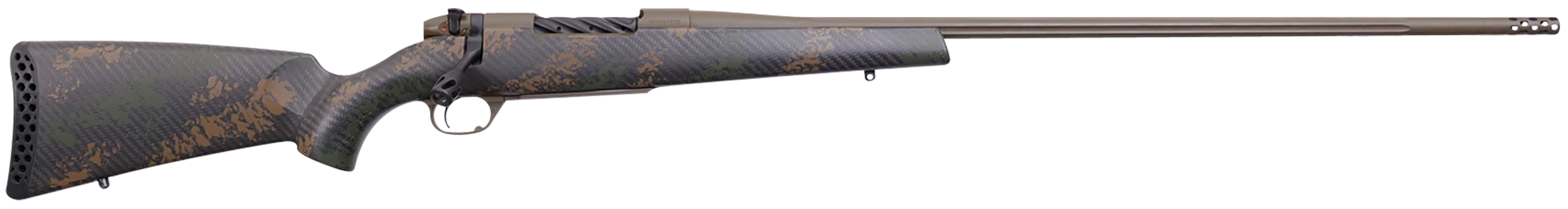 Weatherby Mark V Backcountry 2.0 6.5 Wthby RPM 4+1 Rd 24" Patriot Brown Cerakote Rec/Barrel Black Brown Rifle