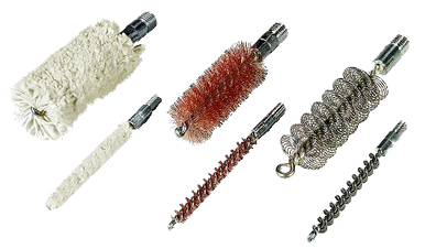 Hoppes 3-Piece Brush & Swab Kit .357-9mm Pistol