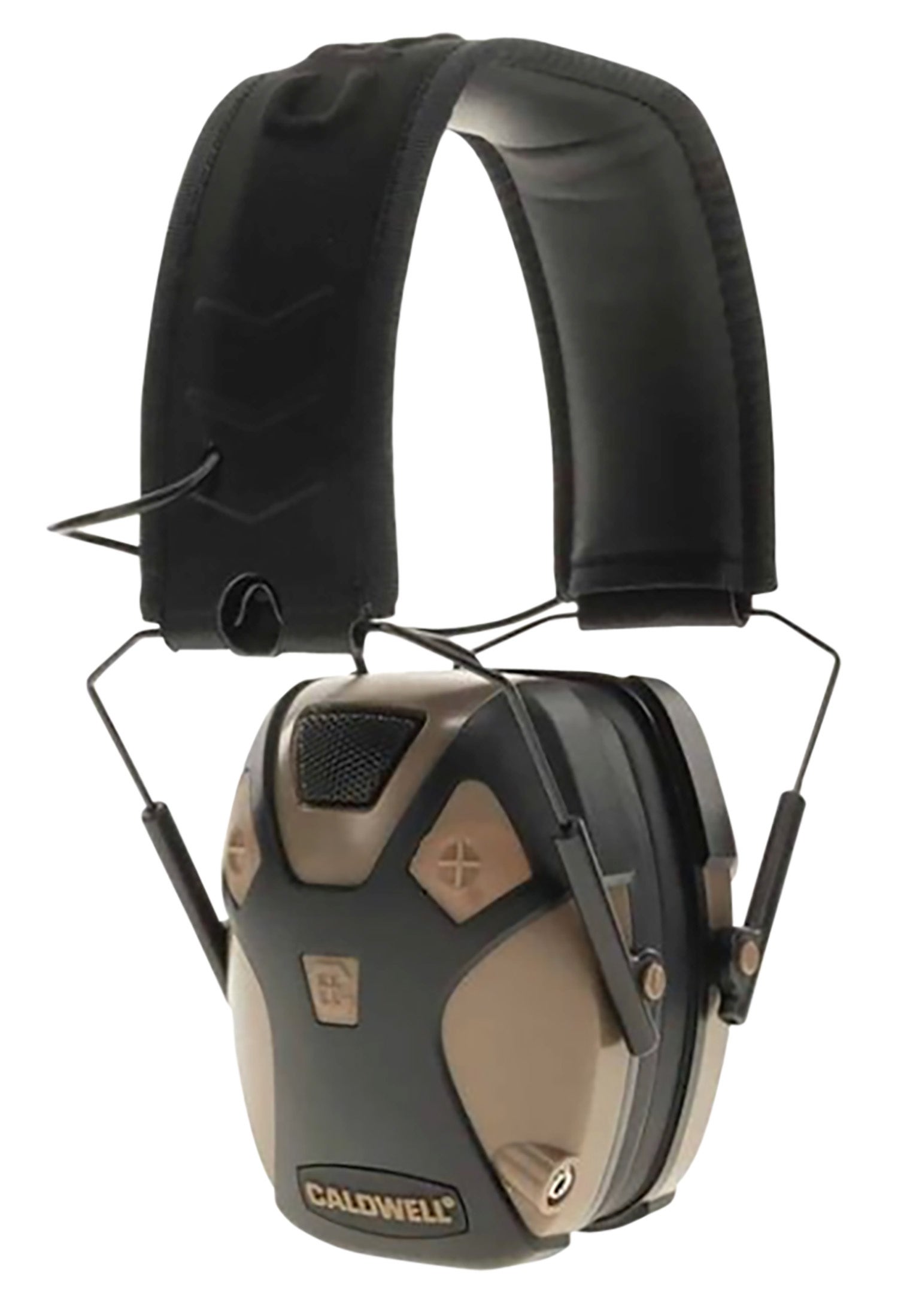 Caldwell E-Max Electronic Hearing Muff 23 dB Flat Dark Earth/Black Ear Cup