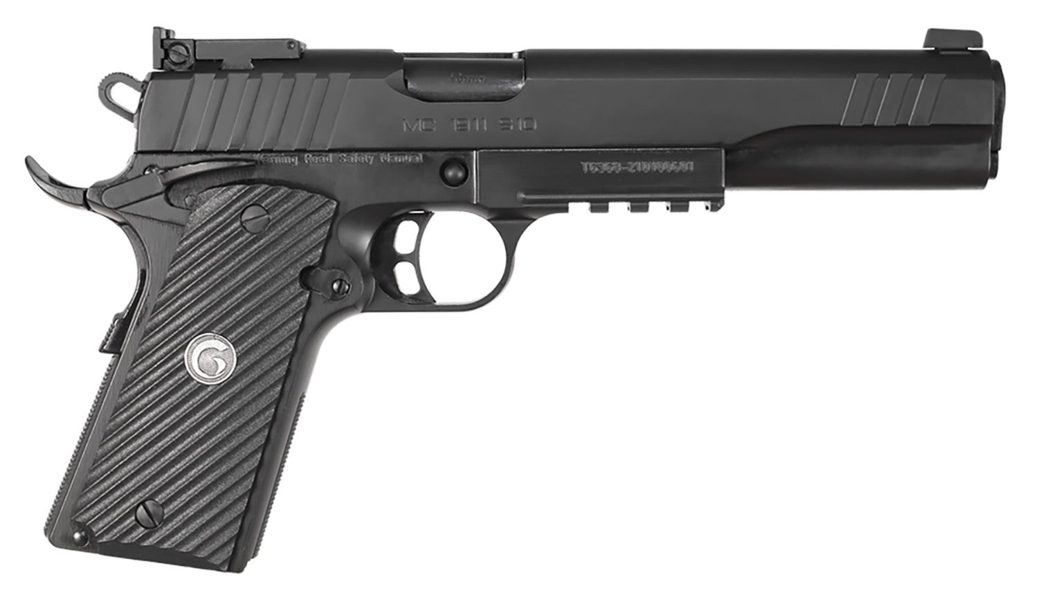 Girsan MC1911 S Hunter 10mm Auto Pistol 6" Black 390600