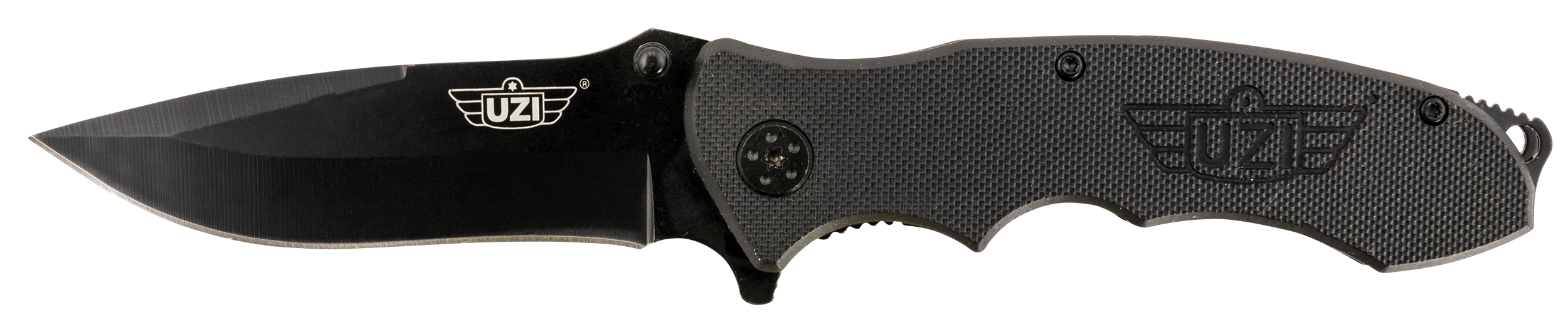 Uzi Accessories Uzi, Camp Uzkfdr006    Uzi Responder Vi Knife Blk