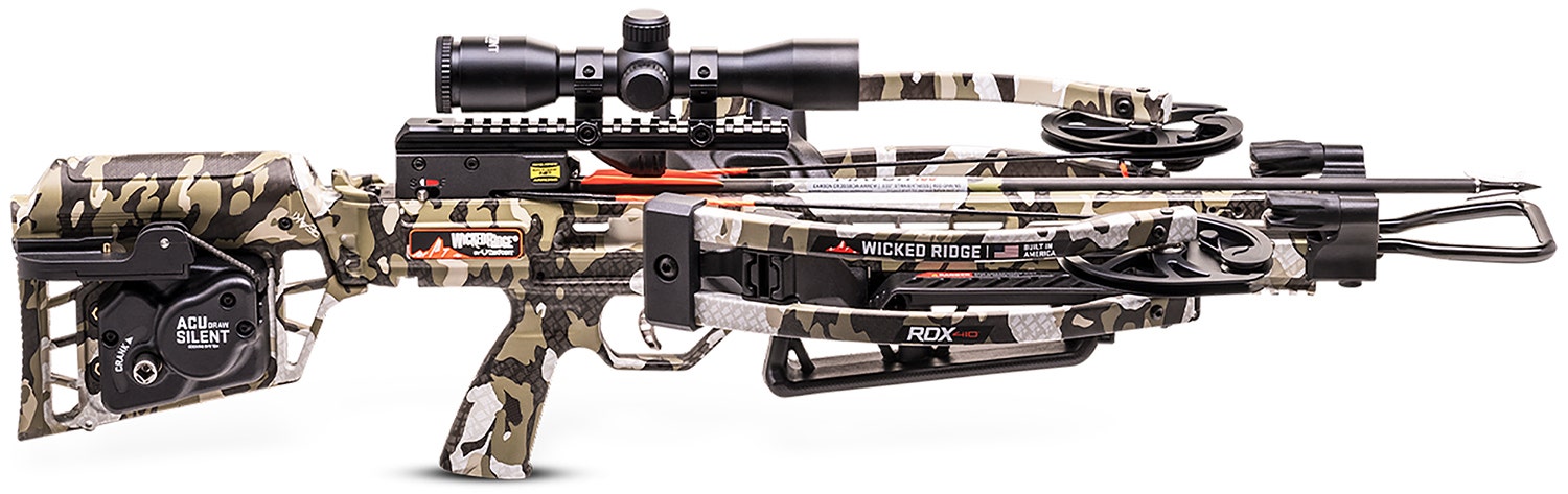 Tenpoint RDX 410 Crossbow ACUdraw Silent Pro-View 400 Scope Peak XT WR240604556