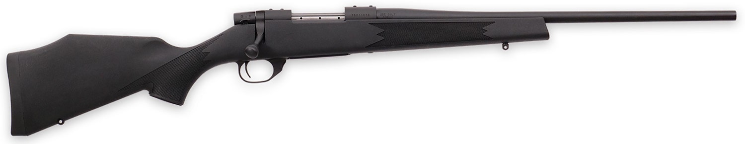 Weatherby Vanguard Synthetic Compact 308 Win Mag 5+1 20" #1 Threaded Barrel Drilled/Tapped Receiver Synthetic Stock VYT308NR0T