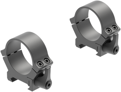 Leupold QRW2 Quick-Release Weaver-Style Rings - 30mm Tube Diameter, Low Height, Matte Black