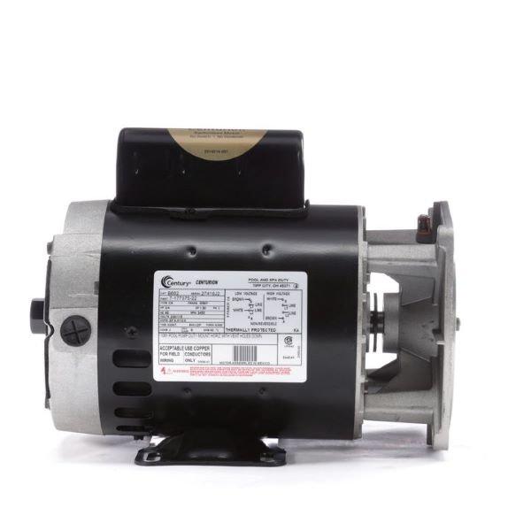 Century A.O. Smith - 56Y Horizontal 3/4 HP Arneson Pool Cleaner Replacement Motor, 6.0/12.0A 115/230V
