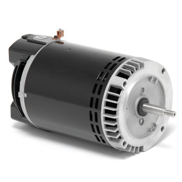 U.S. Motors - ASB654 C-Flange 1HP Full Rated 56J 115/230V Pool and Spa Pump Motor
