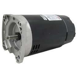 U.S. Motors - Emerson 48Y Square Flange Single Speed 3/4HP Up-Rated Pool and Spa Motor