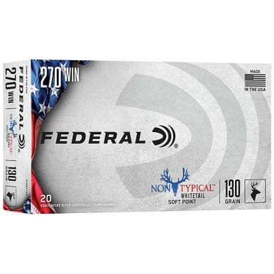 Federal 270DT130 NonTypical 270 130 GR SP 20 Rounds