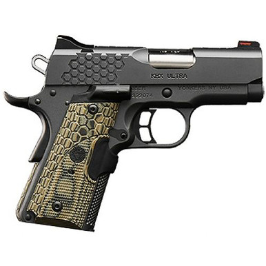 Kimber 3000371 KHX Ultra Pistol - 45 ACP, 3 in Barrel, Aluminum Frame, Steel Slide, 7 Rd