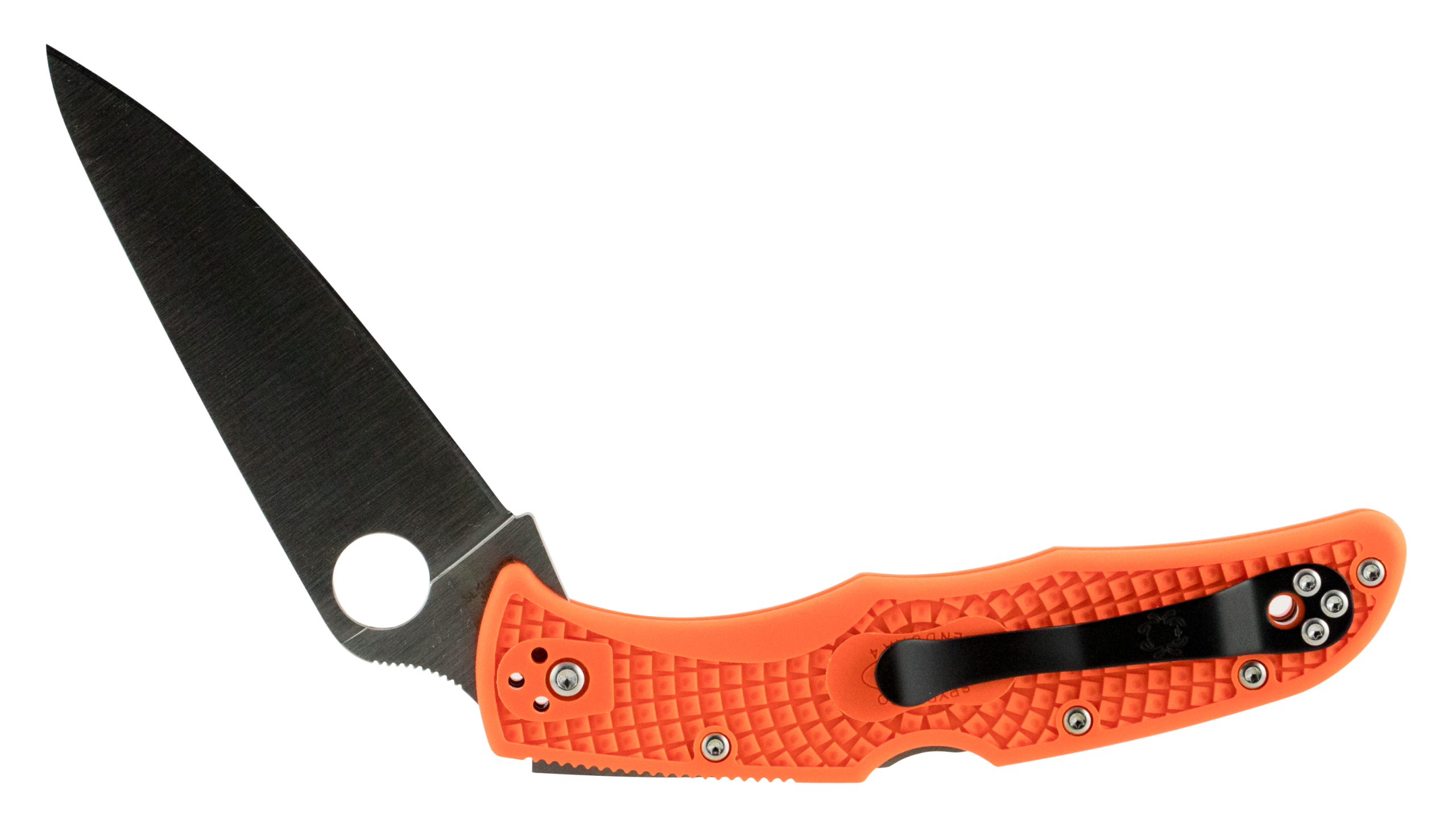 Spyderco Endura 4, Spy C10fpor    Endura 4 Lwt Orange  Pln