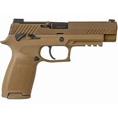 Sig Sauer P320 M17 9mm 4.7" Barrel 10rd Siglite Coyote, 320F9M17MS10