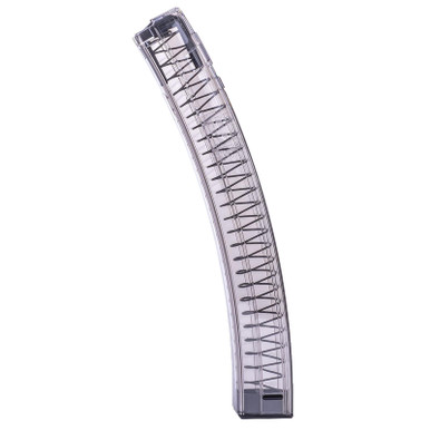 ETS Group HKMP5-40 HK MP5 9mm 40 Round Clear Black Translucent Polymer Magazine