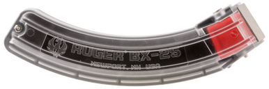 Ruger Part# 90591 10/22 .22LR 25Rnd Clear Plastic Magazine