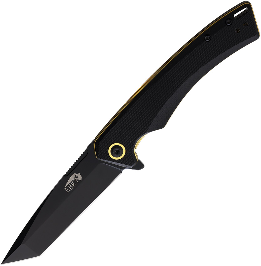ABKT TAC Night Stroke Linerlock Pocket Knife - AB1040B