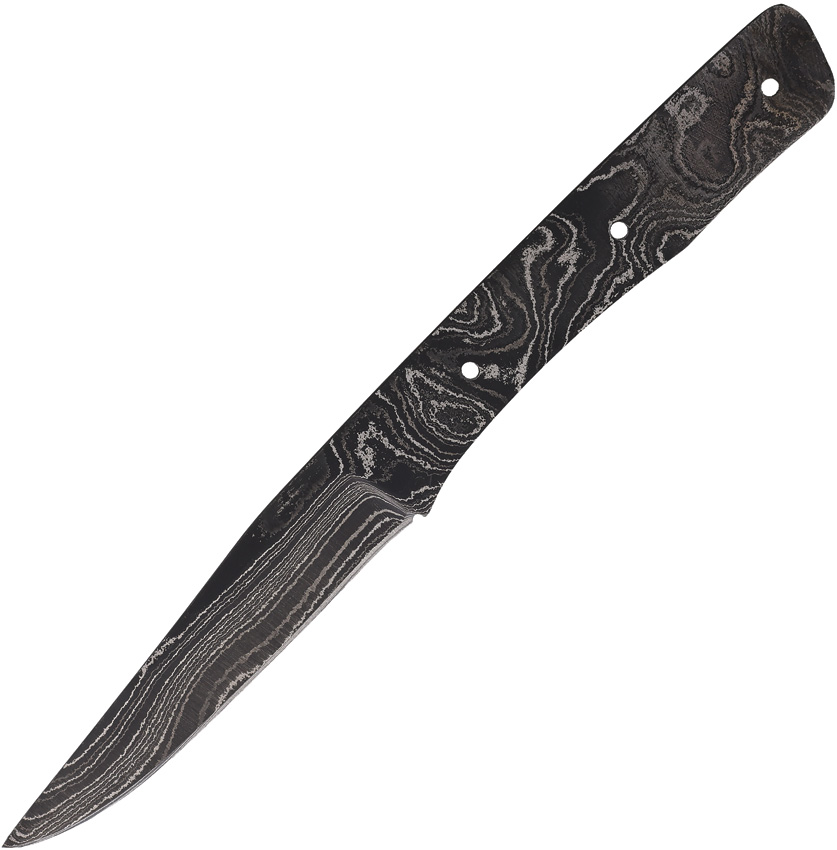 Alabama Damascus Steel Knife Blade Blank Damascus Full Tang - ADS049
