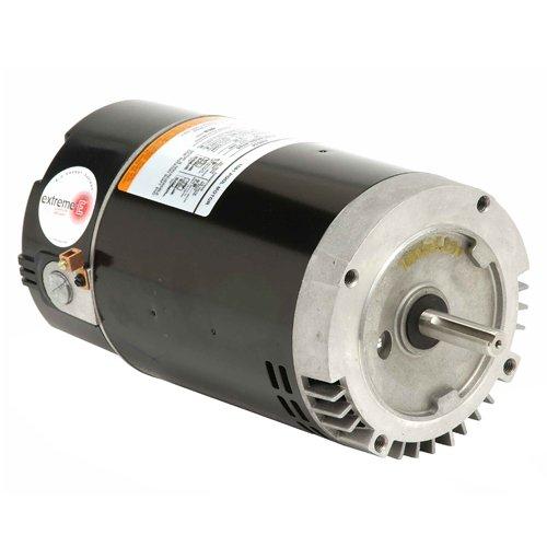 U.S. Motors - ASB128 56 J-Frame C-Flange Single Speed 1HP Full Rated Pool and Spa Motor