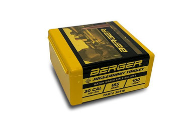 Berger Bullets Target 30418 .30 Cal 185 gr Bullets-100cnt