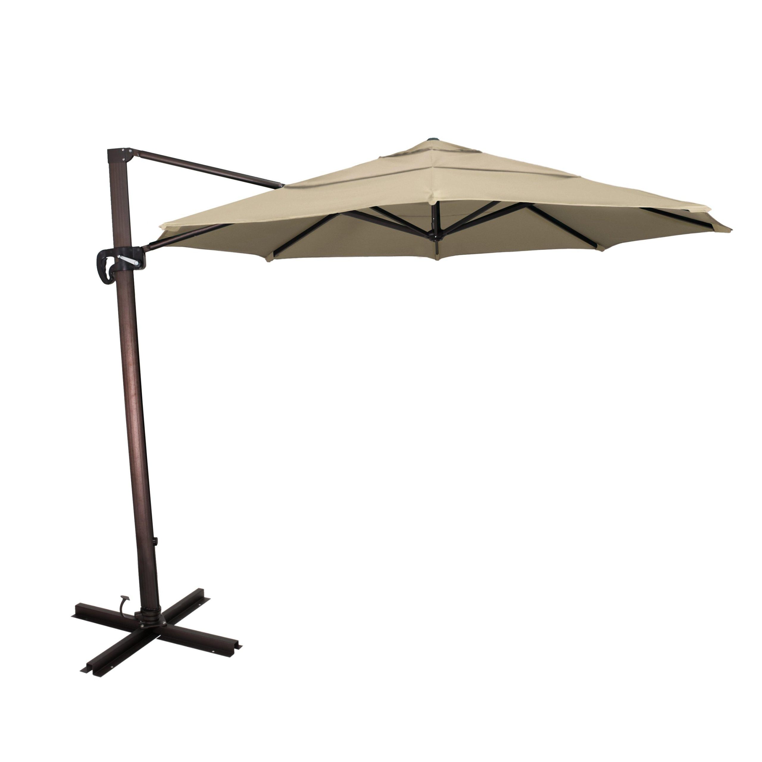 Cali Cantilever 11' Umbrella - Beige