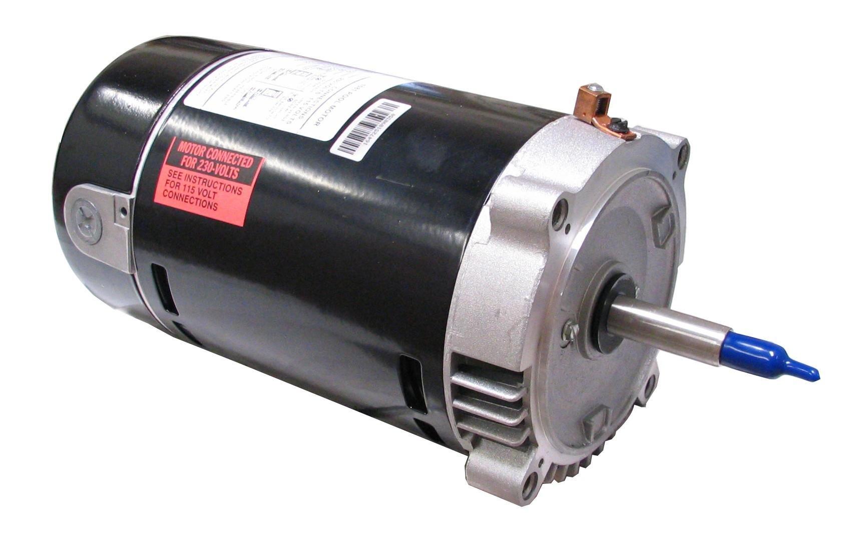 U.S. Motors - Emerson ASB130 C-Flange 2HP Full Rated 56J 230V Pool and Spa Motor