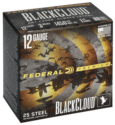 Federal Black Cloud 12 Gauge Ammunition - BB, 3", 1-1/8 oz