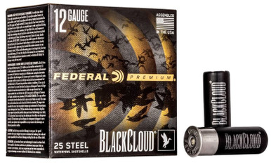 Federal Black Cloud 12 Gauge Ammunition - # 2, 2-3/4", 1-1/8 oz