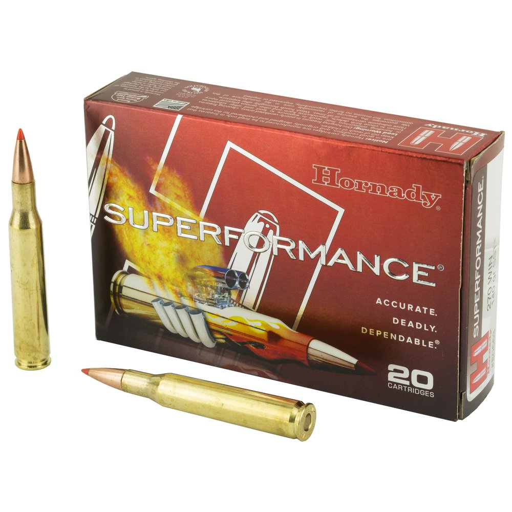 Hornady Superformance 270 Winchester 140Gr SST [20 Round Box]