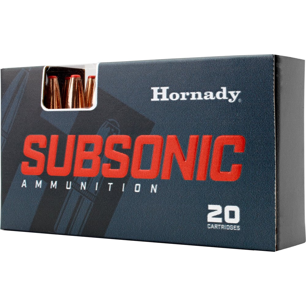Hornady Subsonic 450 Bushmaster 395Gr Sub-X [20 Round Box]