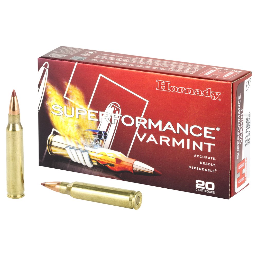 Hornady Superformance Varmint 223 Remington 35Gr NTX [20 Round Box]