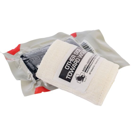 North American Rescue Emergency Trauma Dressing - 4 Inch Mini - NAR-30-0179