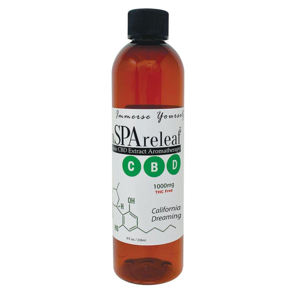 inSPAreleaf - Organic CBD Extract Aromatherapy 8oz Liquid - California Dreaming