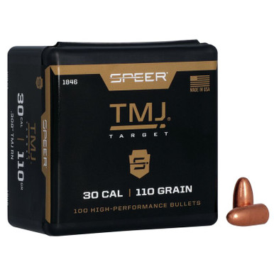 Speer TMJ Rifle 1846 .30 Cal 110 gr Total Metal Jacket Bullets-100cnt