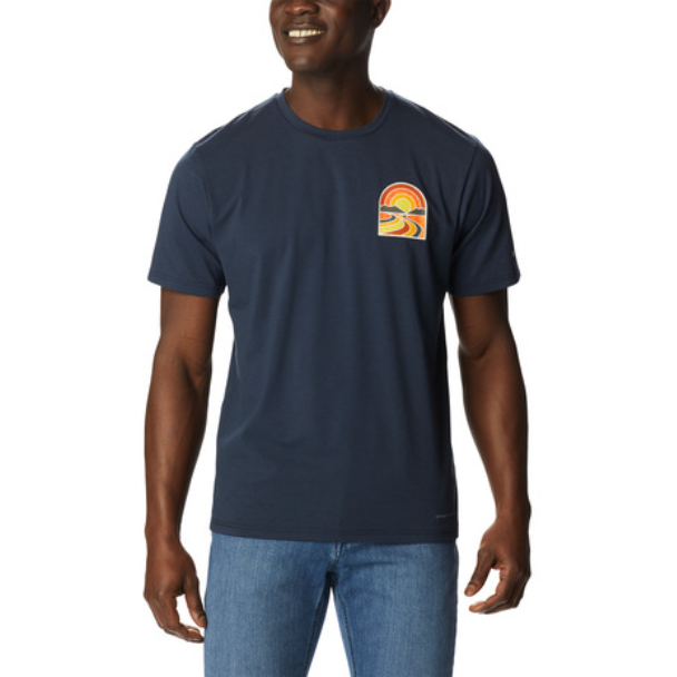 Columbia M Sun Trek Short Sleeve Graphic Tee