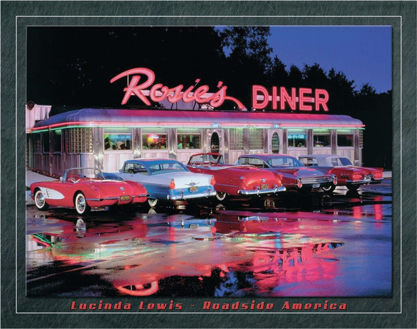 Tin Signs Rosies Diner Tin Sign - TSN1128