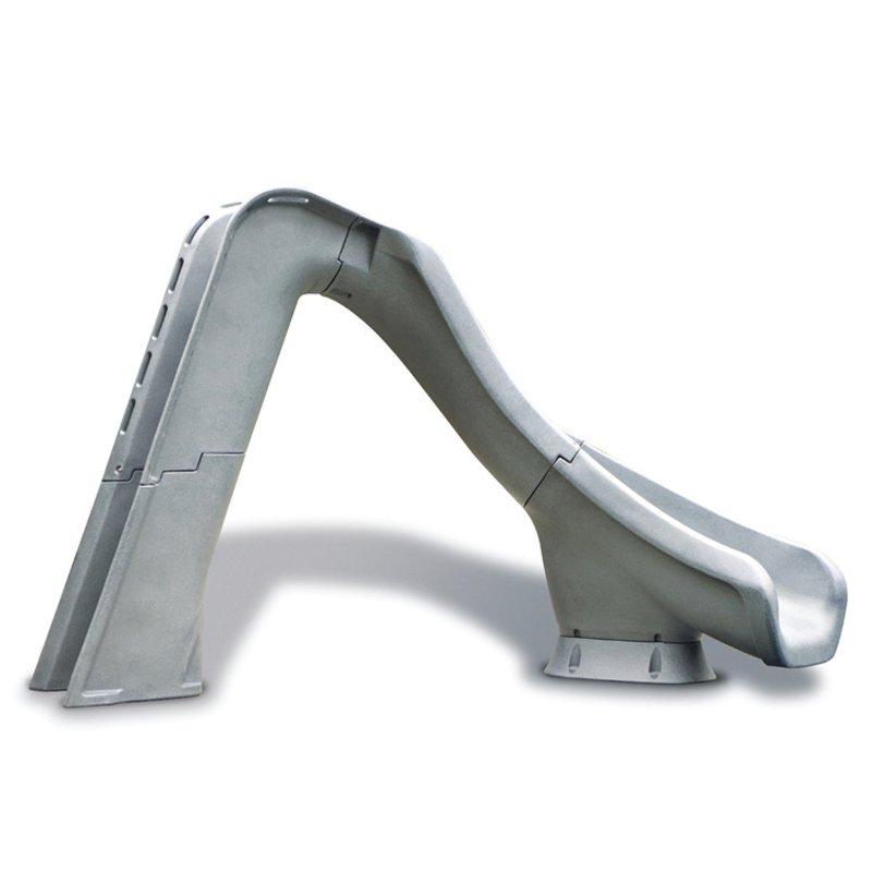 S.R. Smith - Typhoon Left Turn Complete Pool Slide - Gray Granite