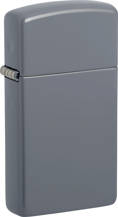 Zippo Slim Lighter Gray No Logo - ZO21413