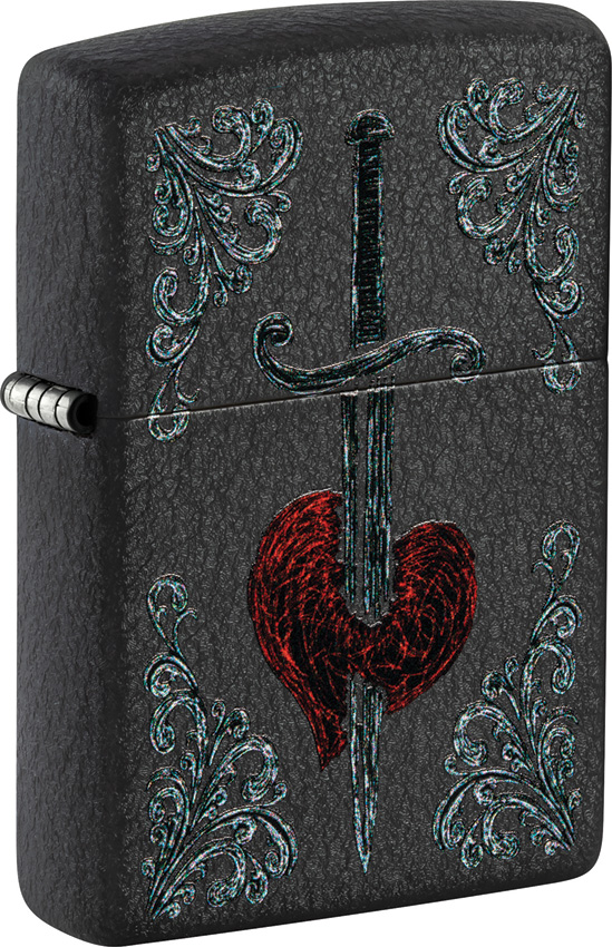 Zippo Heart Dagger Tattoo Lighter - ZO53240