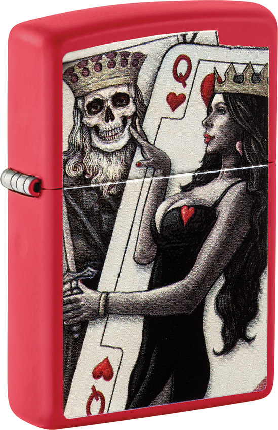 Zippo Skull King Queen Lighter - ZO53301